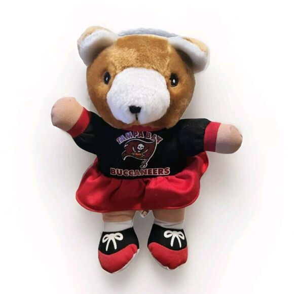 Good Stuff NFL Plush Tampa Bay Buccaneers Teddy Bear Cheerleader Fast Shipping - Picture 1 of 6